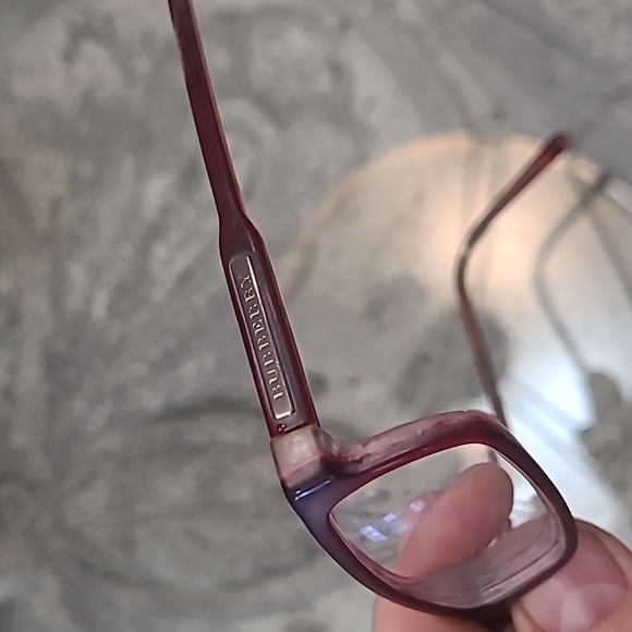 BURBERRY PERSCRIPTION GLASSES FRAMES RED - Picture 3 of 8